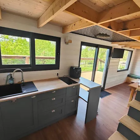 Chalet Tiny House Le Petit Nid Du Pre Saint-Remy (Calvados)