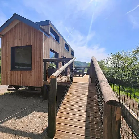 شاليه Tiny House Le Petit Nid Du Pre *