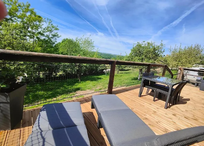 Tiny House Le Petit Nid Du Pre Chalet Saint-Remy (Calvados)