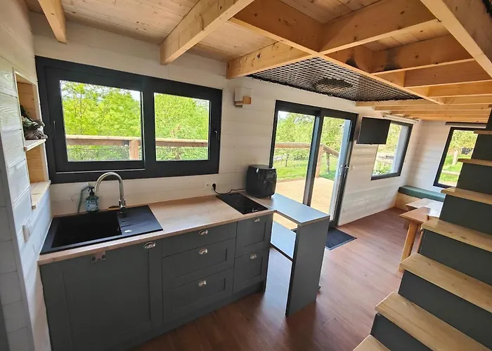 شاليه Tiny House Le Petit Nid Du Pre Saint-Remy (Calvados)